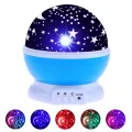 Rotating Night Light Projector Lamp Starry Star Master Sky Star Unicorn Children Kids Baby Sleep Romantic Led Projection Lamp USB/AA Battery  Night Light Projector for Kids, Starry Lamp for Kids Bedroom Birthday Christmas Gifts. 