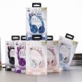 P47M Foldable Cute Cat Ear Headset LED Lights Glowing Headphones Earphone Universal. 