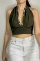 Women's Halter Crop Top. 