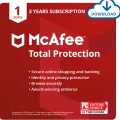 McAfee Total Protection 2022 | 1 Device, 3 Year | Antivirus Internet Security Software | Password Manager & Dark Web Monitoring Included | PC/Mac/Android/iOS | Email Delivery. 