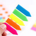 100 Sheets Arrow Shape Fluorescent paper Self Adhesive Memo Pad Sticky Notes. 
