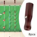 8x Soccer Table Handles Supplies Indoor Game Foosball Table Rod End Caps. 