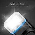 Outtobe Bicycle light Headlight Rechargeable Bright Flashlight bicycle parts Bike Light Night Cycling Accessories 4 Light Modes Bicycle Light Smart Bike Light Front Headlight. 