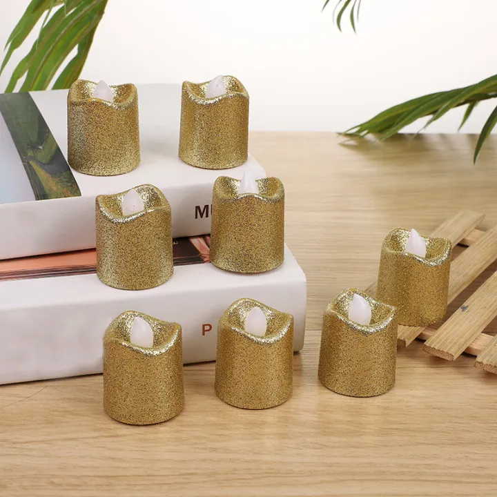 Glitter%20LED%20Flameless%20Candles%20Tea%20Light%20Romantic%20Candles%20Party%20Table%20Outdoor%20Decoration%20-%20Image%205