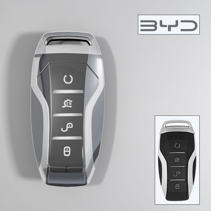 BYD car folding key case for song tang seal U sealion 6 car key cover ...