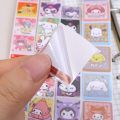 Cute Sanrio HelloKitty Sticker MyMelody Self-adhesive Seal Patch Envelope Sticky Paper Packing Bag Sticky Notes Present Box Paster Wedding Decor Label. 