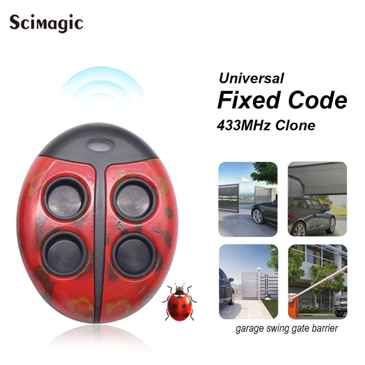 Self-copying Remote For Barrier Remote Control for Gate Opener 433 Mhz ...