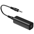 1 PCS Speaker Line 3.5mm Aux Audio Noise Filter Ground Loop Noise Isolator Eliminate Black for Car Stereo Audio System Home Stereo. 
