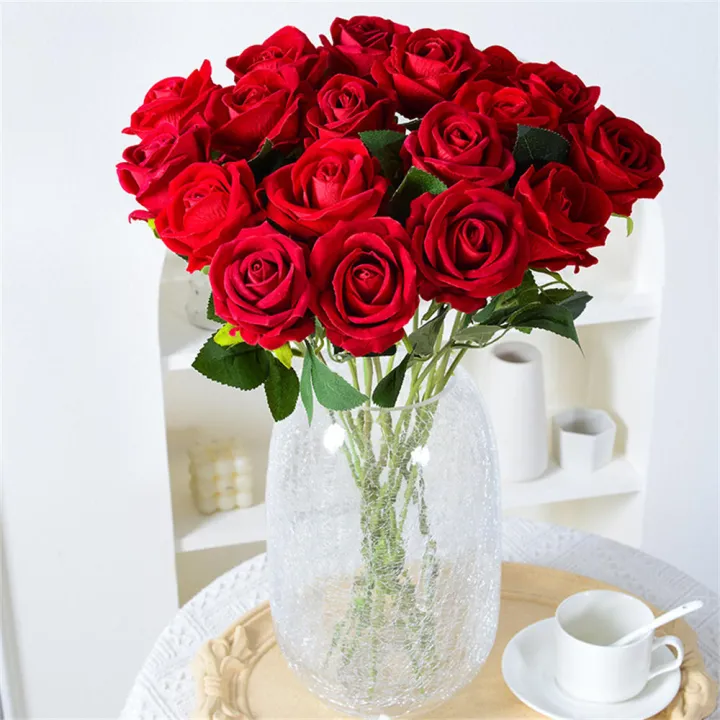 Valentine's%20Day%20Artificial%20rose%20High-quality%20Beautiful%20Single%20rose%20%20flower%20Silk%20rose%20for%20Wedding%20Valentine's%20Day%20gift%20Home%20decoration%20Table%20setting%20Hall%20decoration%20-%20Image%207