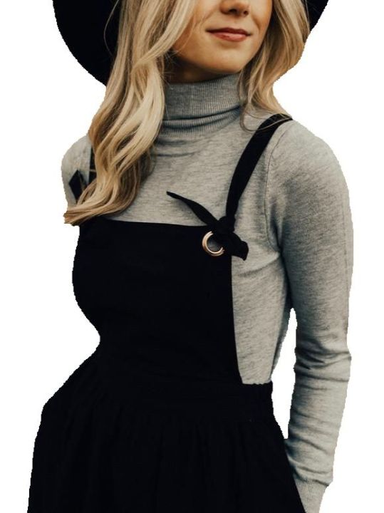 New%20Buckle%20pinafore%20frock%20simple%20style/casual/new%20trend/stylish%20-%20Image%202