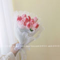 Knock Ness Romantic Bouquet Tulip Flower Ceremony Sense Gift for Friends Holding Photo Props Decoration Flowers. 