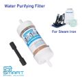 Water Purifying filter for Electric Steam Irons / SILVERSTAR brand SF-100 Inline Water Filter Resin for Gravity Feed Steam Irons SILVERSTAR brand SF-100 Iron Filter. 