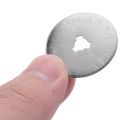 10Pcs 28Mm Rotary Cutter Refill Blades Patchwork Fabric Leather Craft Steel Circular Sewing Quilting Cutters. 
