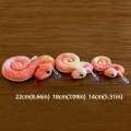 Dadomyd plush soft stuffed fluffy 2025 Chinese Year collection key chain cute snake mascot pendant doll Spring Festival. 