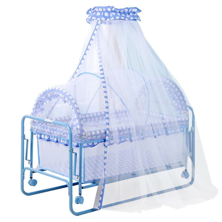 Baby%20cot%20With%20swing%20and%20Double%20Hanging%20Net%20-%20Image%202