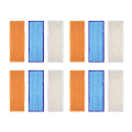 12Pcs Replacement Parts Suitable for Braava Jet240/241 Sweeper Accessories Rag Mop Cleaning Pad 12 Dry and Wet Pad Mop Spare Parts. 