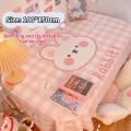 Cartoon Cloth Tablecloth Korea Ins Study Table Decorative Anime Tablecloth Student Japanese Kawaii Desk Pad Cute Pink Tablecloth. 