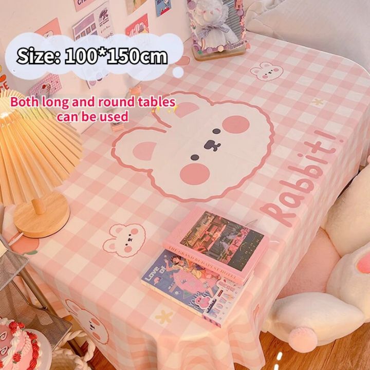 Cartoon%20Cloth%20Tablecloth%20Korea%20Ins%20Study%20Table%20Decorative%20Anime%20Tablecloth%20Student%20Japanese%20Kawaii%20Desk%20Pad%20Cute%20Pink%20Tablecloth%20-%20Image%203