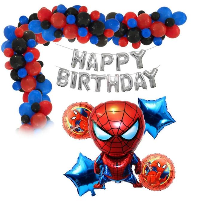SPIDER%20MAN%20Decoration%20set%20for%20SPIDER%20MAN%20Theme%20Birthday%20Party%20Balloons%20for%20Kids%20Birthday%20Party%20Decoration%20-%20Image%203