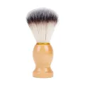 Men Shaving Brush Natural Badger Hair Wood Handle Hair Salon Shave Brush Face Beard Cleaning Appliance Barber Salon Shave Brush. 