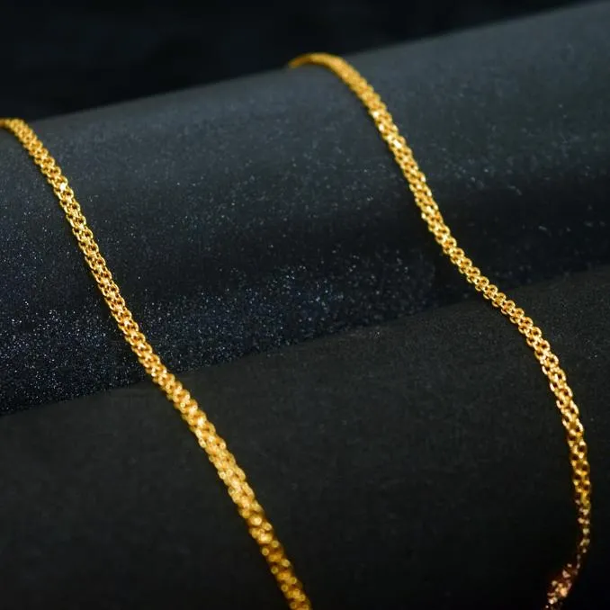 22K%20Gold%20plated%20chein%20Thin%2002MM%20Bismark%20chain%20for%20ladies%2018/24%20Inch%20-%20Image%205
