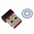 High Speed 150Mbps 2.4 Ghz Nano Wireless USB 2.0 Wifi Adapter 802.11N Windows, Linux, Mac OS -150Mbps USB Wifi Adapter. 