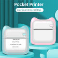 Mini Error Label Printer Mini Pocket Photo Printer Portable ther-mal Printing Machine 203dpi. 