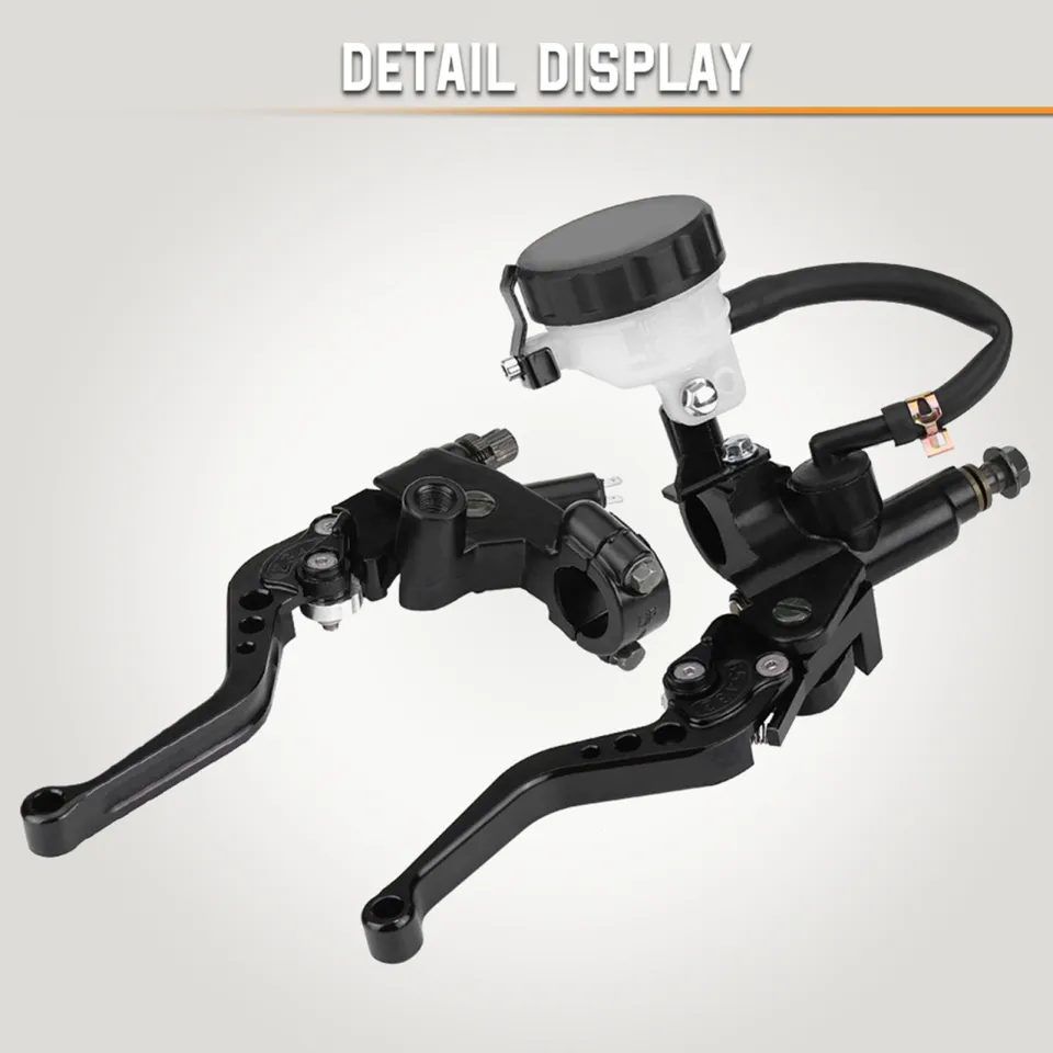 7/8 Motorcycle Handlebar CNC Brake Clutch Levers Master Cylinder
