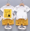 Baby Boys Short Sleeve Clothing Sets. 