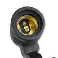 1 PCS Light Lamp Photo Studio E27 AC Socket Photography 1.8M Cable Cord Bulb Stand with Umbrella Holder Bulb Mount Black Lamp Holder Nylon US Plug. 