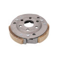 Driven Wheel Clutch Centrifugal Shoes Clutch 3 Friction Plate Replacement for GY6-50/60/80CC Engine for Maintenance. 