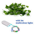 Artificial Ivy Leaves string lights 2.3m Garland with 3m String Led Fairy Lights.... 