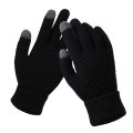 【ZOETN-HOT TOY Store】Winter Gloves Warm Stretch Knit Mitts Wool Gloves. 