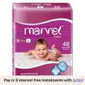 Marvel Baby Diapers - Large - 48 pcs. 