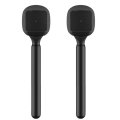 (GGBR) 2X Handheld Wireless Microphone Handle Grip Stick Plug and Play Handle Adaptor for Saramonic. 