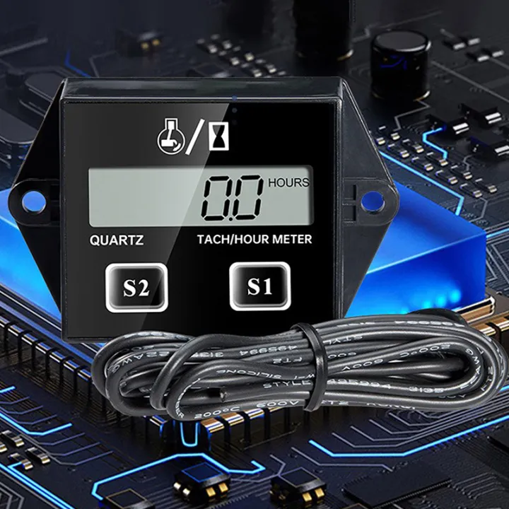 Resetable%20Waterproof%20Digital%20Display%20Engine%20Tach%20Hour%20Meter%20Tachometer%20Gauge%20Engine%20RPM%20LCD%20Display%20Digital%20Engine%20Tachometer%20HENGLI%20-%20Image%203
