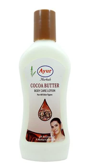 Ayur Herbals Cocoa Butter Body Care Lotion 1000ml(for all Skin types) (FROM INDIA)SAB