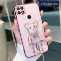 Gloden tree Casing oppo a15 oppo a15s a35 phone case Softcase Electroplated silicone shockproof Protector Smooth Protective Bumper Cover new design. 