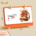 SuperRide Paper Printing Desk Calendar 2024 Year of the Dragon Desk Calendar Loose-leaf Planner for Southeast Asian Buyers Triangular Desk Calendar. 