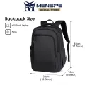 MENSPE Men Backpack Notebook Backpack Business Travel Bag Waterproof Backpack College Fashion Backpack Casual Shoulder Bag School Back Pack. 