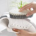 Kitchen Cleaning Bathroom Glass Wall Cleaning Bath Brush Handle Sponge Bath BottomBathtub Ceramic Cleaning Tools-white. 