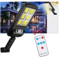 Waterproof Outdoor USB Rechargeable Solar Street Light OSL LED Parking Lot Lighting Dusk to Dawn with Remote Control. 