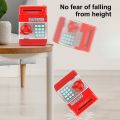 Electronic Piggy Mini ATM Password Money Cash Coins Box ATM Bank Automatic Deposit Safe Kids for Girls. 
