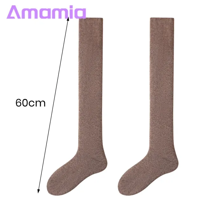 Sweat-absorbent%20Socks%20Men's%20Winter%20Over%20Knee%20High%20Elasticity%20Warm%20Long%20Socks%20Soft%20Breathable%20Anti-slip%20Unisex%20Stockings%20Loose%20Ankle%20Socks%20-%20Image%202