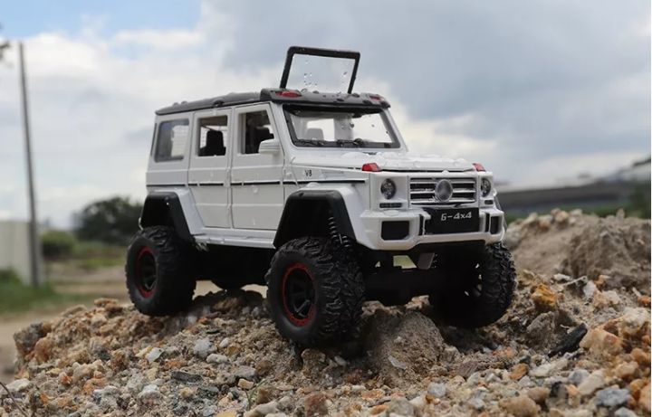 1:24 Big G500 4x4 Off-Road V12 SUV Alloy Car Model CheZhi Simulation Exquisite Diecasts Toy Vehicles Gifts