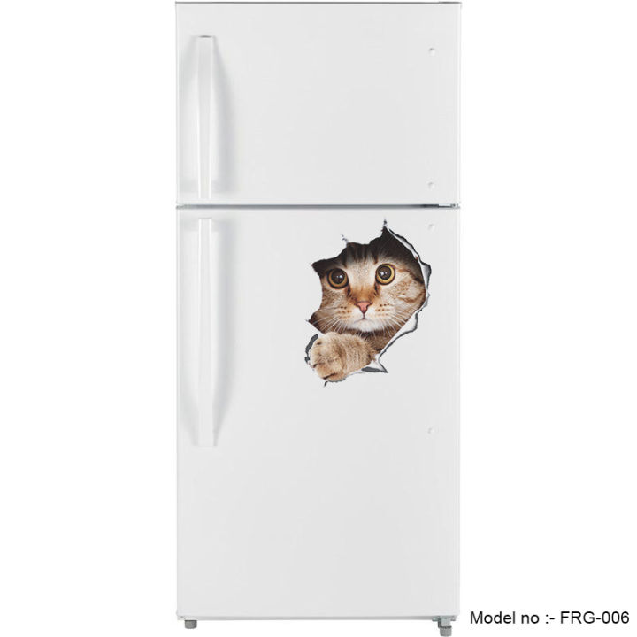 Refrigerator Vinyl Decal Sticker