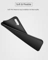 Samsung Galaxy A30 Case Matte Soft Silicone Back Cover - Black. 