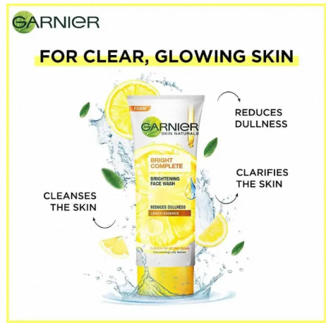 Garnier%20Bright%20complete%20vitamine%20C%20Face%20wash%20-%20Image%202