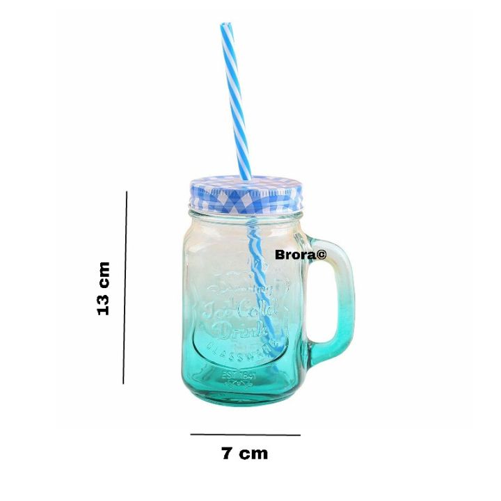 Colored%20Glass%20Mason%20Jar%20With%20Straw%20Handle%20&%20Lid%20Mojito,%20Mocktail,%20Cocktail,%20Milk%20Shakes%20Juices%20Jar%20400%20ml%20-%20Image%203