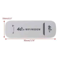 4G LTE WiFi Router Wingle Sim Card 150Mbps Modem Stick Mini USB Dongle Adapter Portable Mobile Hotspot Broadband For Laptop Home Office. 